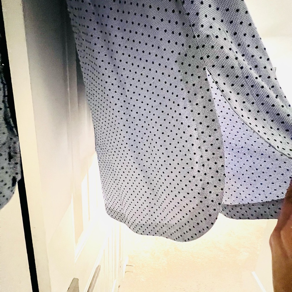 Finley Double Sided Button Down Collard Shirt Wit… - image 7